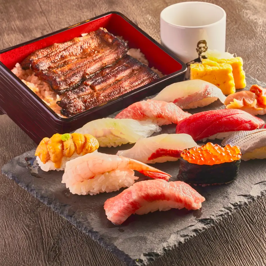佃瀧三郎すしうなぎ両国江戸NOREN店