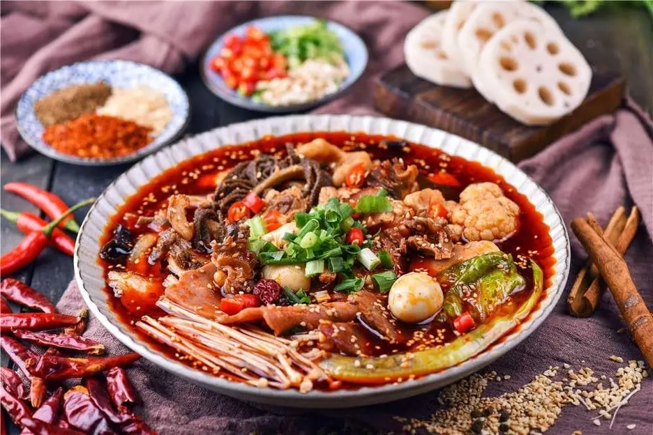 中国流ピリ辛しゃぶしゃぶ 冒牌火锅菜