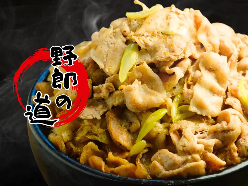 ガッツリスタミナ丼!!野郎の道!!~白楽店~